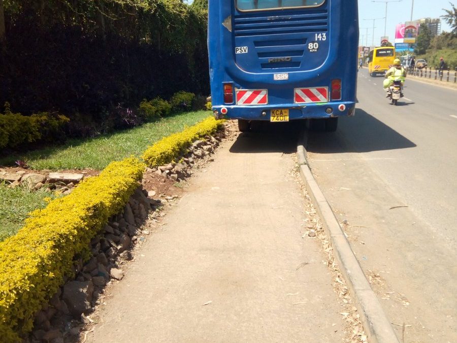 Use of pedestrian pavements